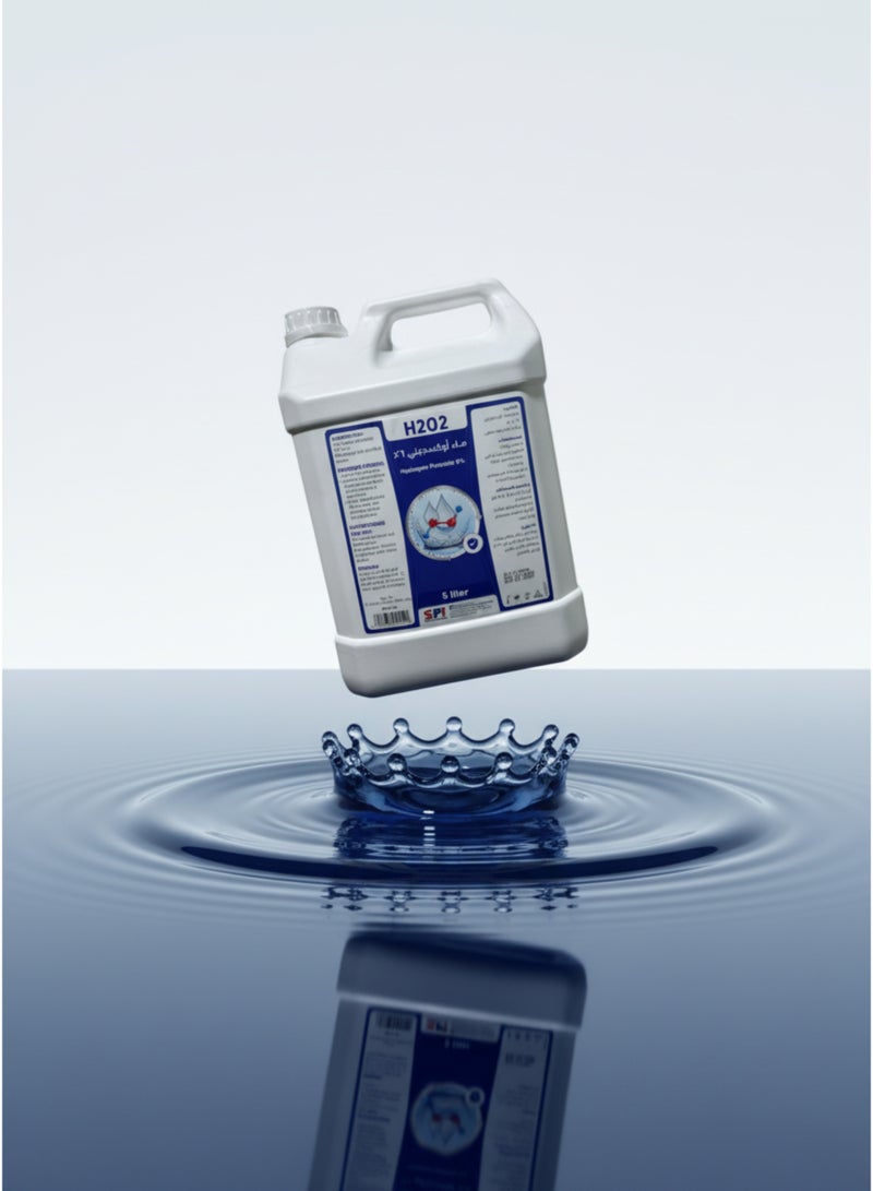 SPI Hydrogen peroxide 6% concentration, 5 liter volume - Image 2