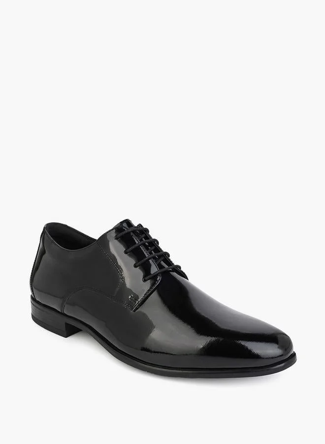 DUCHINI Men Leather Formal Derby Shoes