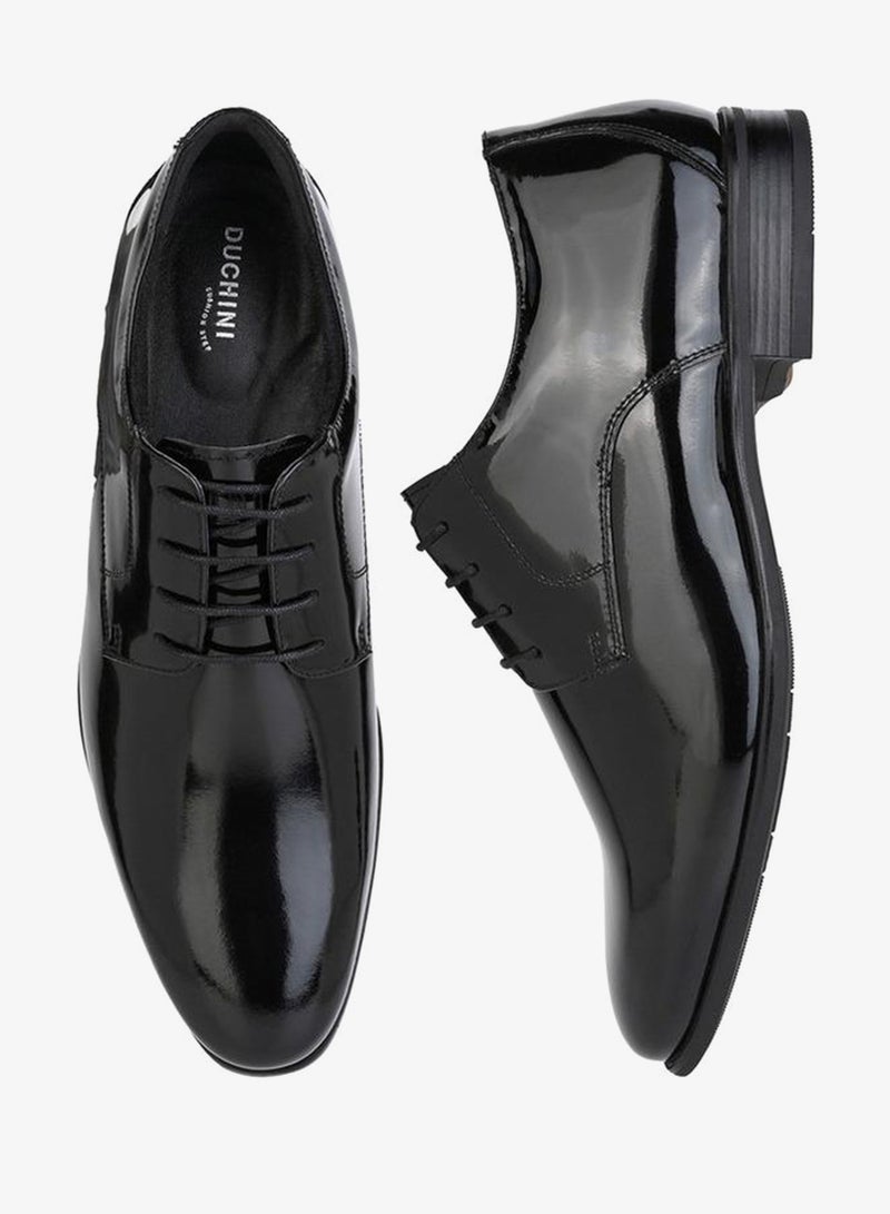 DUCHINI Men Leather Formal Derby Shoes - Image 2