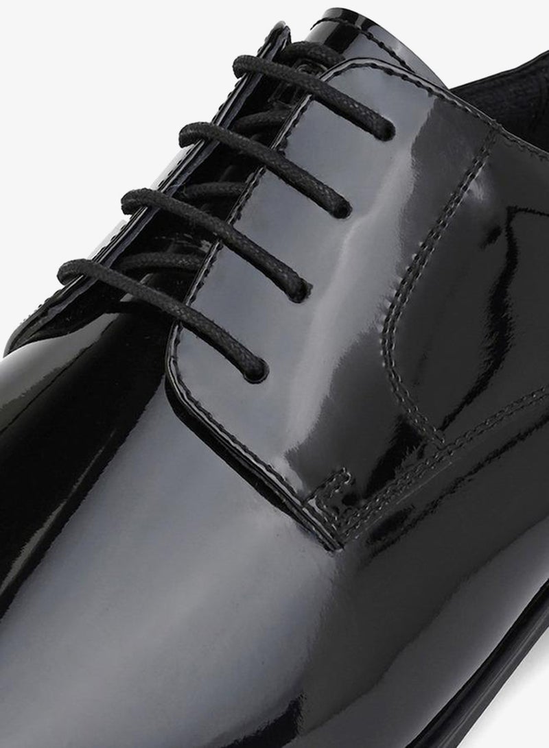 DUCHINI Men Leather Formal Derby Shoes - Image 4