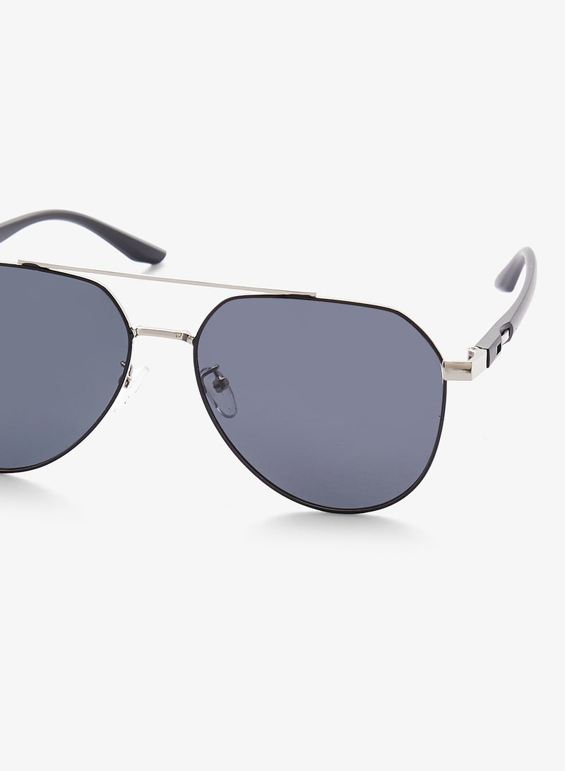 Seventy Five Polarized Lens Aviator Sunglasses - Image 3