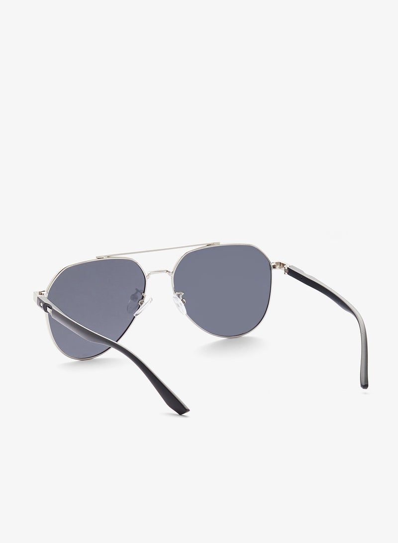 Seventy Five Polarized Lens Aviator Sunglasses - Image 2