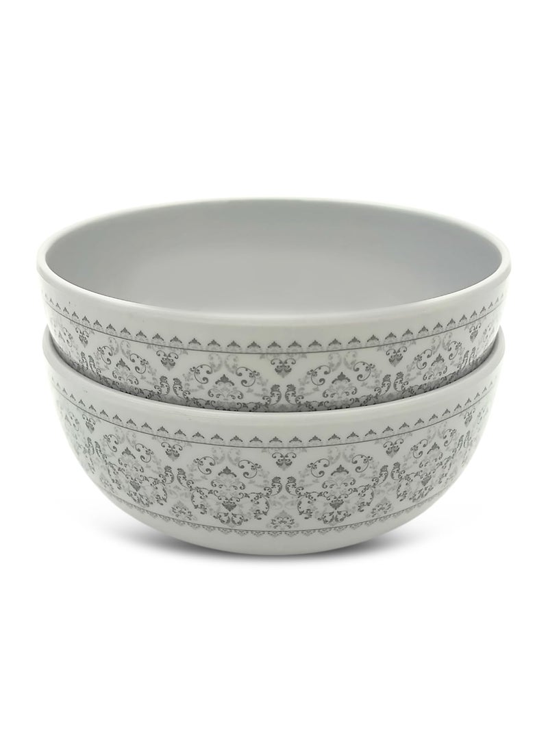 Superware SUPERWARE | Food Grade Melamine | Dinner Set - Manila Gray Lava (26 pcs.) | Stain Free, Glazed Finish  - Image 3