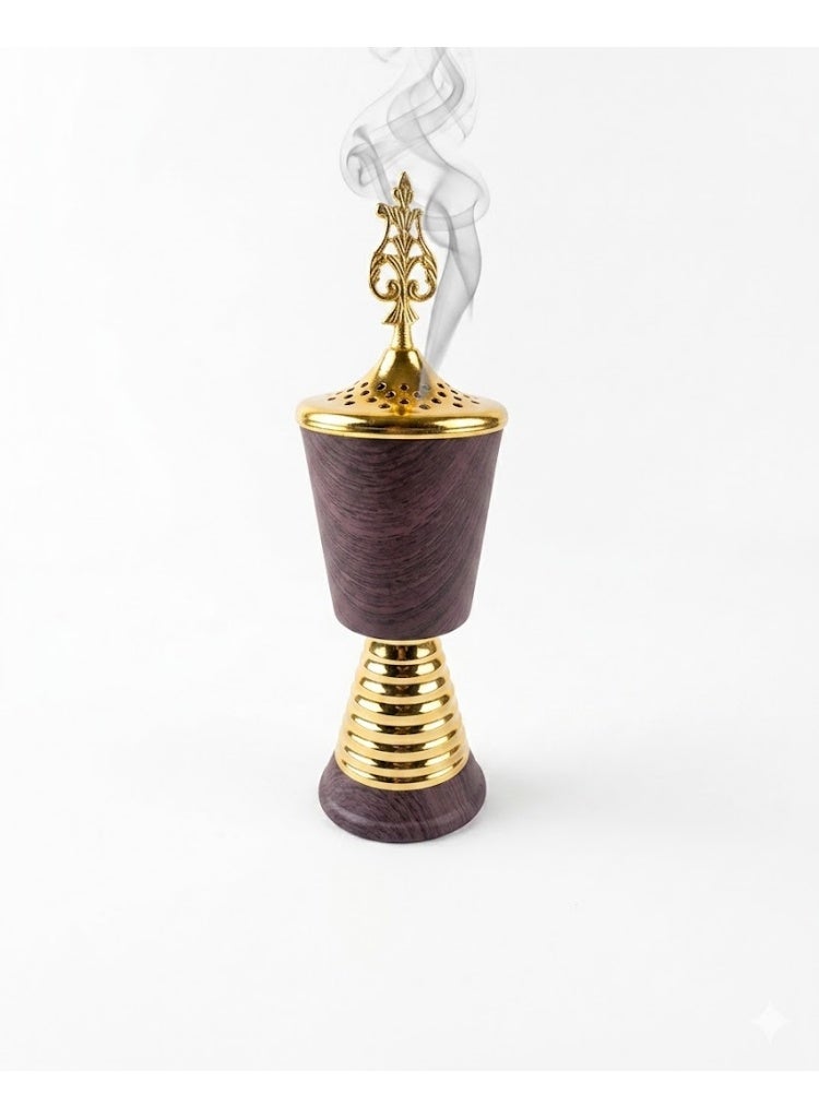 Vase-Shaped Charcoal Incense Burner - Image 1