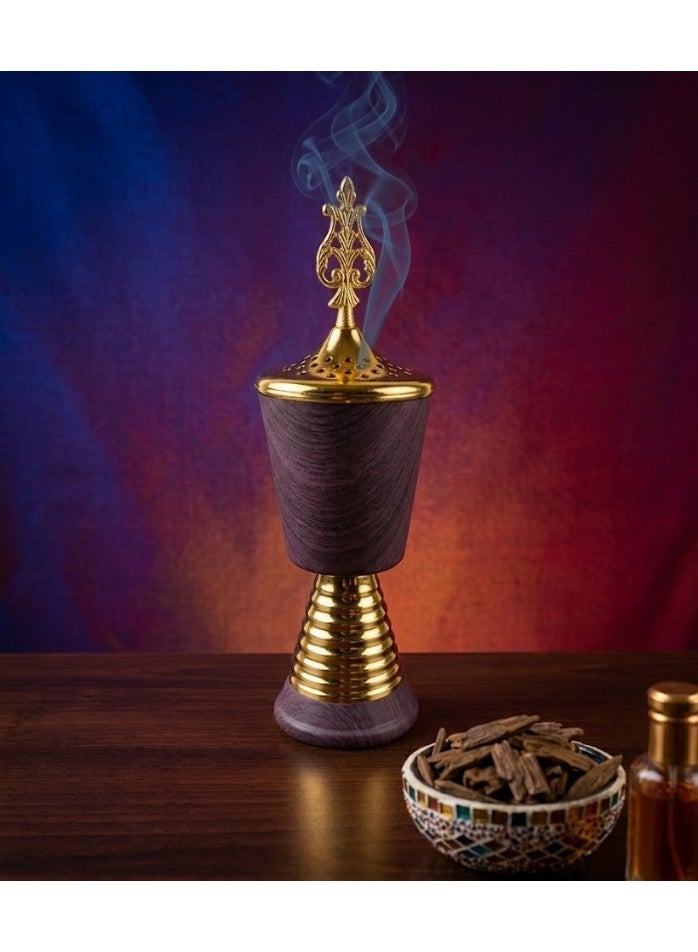 Vase-Shaped Charcoal Incense Burner - Image 3