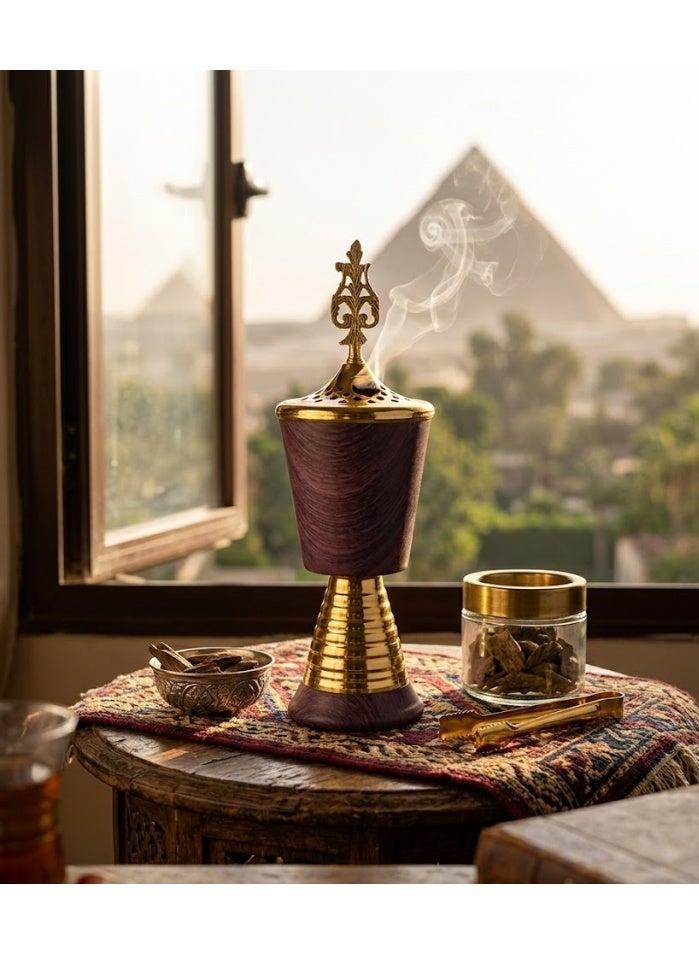 Vase-Shaped Charcoal Incense Burner - Image 2