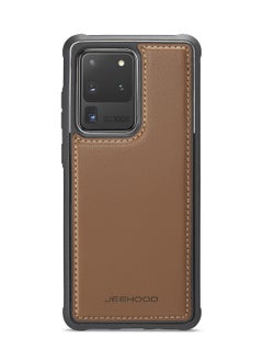 CaseMe Phone Case Compatible with Samsung Galaxy S20 Ultra Luxury PU Leather Back Cover Cover Compatible with Samsung Galaxy S20 Ultra - Brown - pzsku/Z7A62BA6FC0BAE4774921Z/45/_/1727042889/8a95da1c-b616-4645-85f5-157670bd7abd