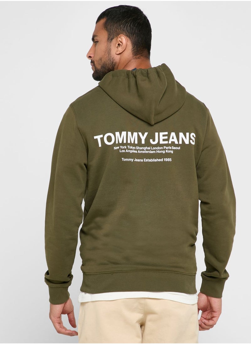 TOMMY JEANS - Logo Hoodie - Image 1