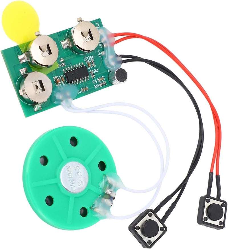 GOWENIC Recordable DIY Greeting Card Chip 4 Minutes Voice Sound Module Voice Greeting Card for Holiday Birthday - Image 2