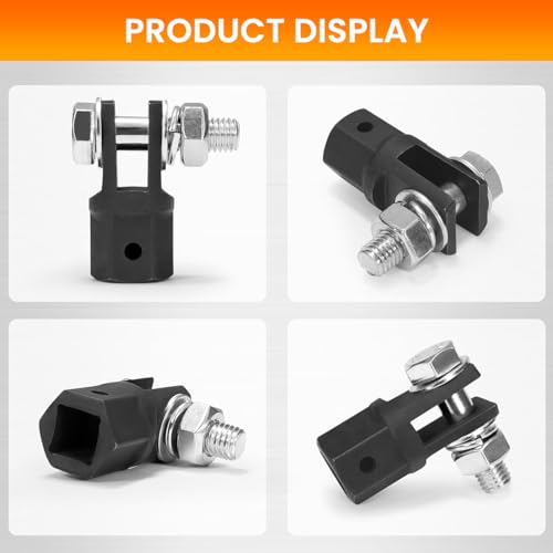Serplex® Scissor Jack Adapter for 1/2 Inch Drive Impact Wrench or 13/16 Inch Lug Wrench, Car Scissor Jack Adapter for Ring Or Double Hole Scissor Jacks, Power Drill Scissors Connector for Car RV - Image 5