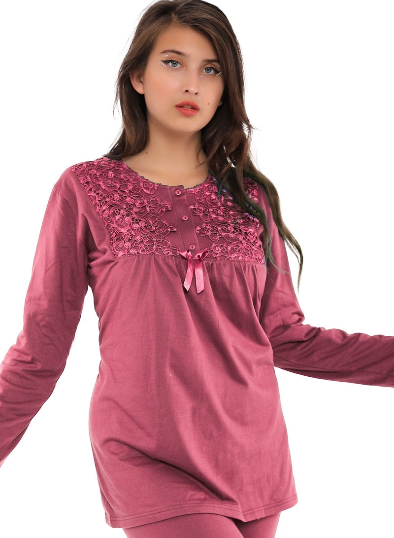 Dadoush Warm winter pajamas embrace love and comfort on winter nights  - Image 1