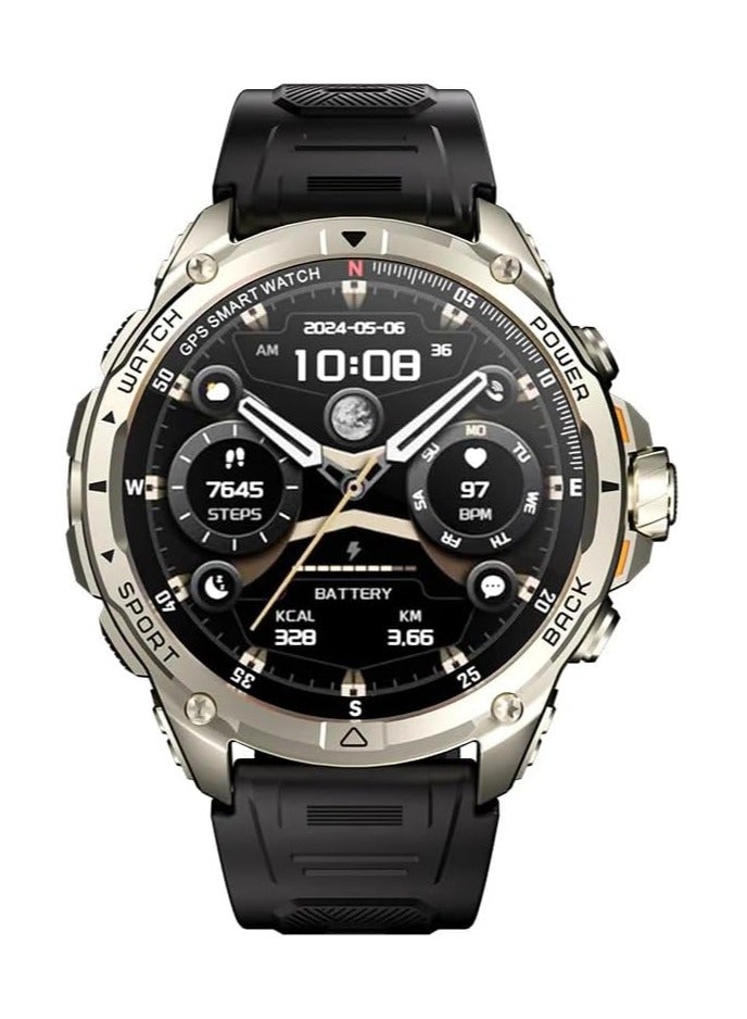 KUMI U5 Pro Smart Watch, 1.43-inch AMOLED Screen, 5 ATM Waterproof, GPS, 170+ Sports Modes, AI ChatGPT, Bluetooth Calling - Image 2