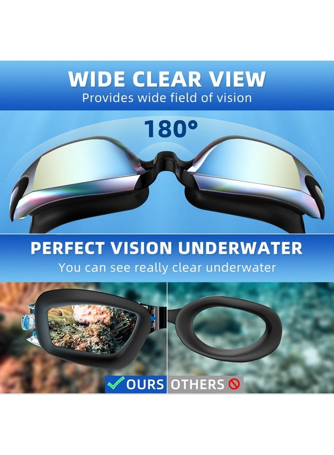 COOLOO Swim Goggles 2 Pack Swimming Goggles For Men Women Goggles Swimming Adult Youth Teen Kids Anti Fog Pool Goggles - Image 5