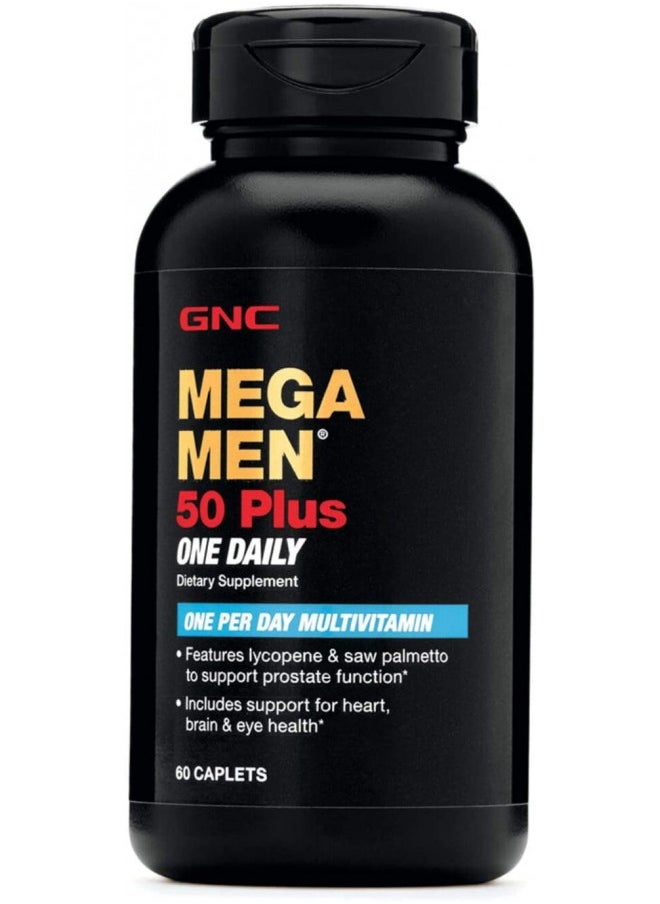 GNC - GNC Mega Men 50 Plus One Daily, 60 caps - Image 1