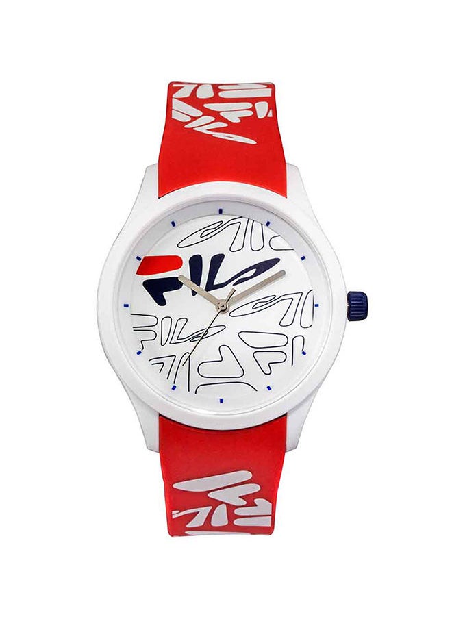 FILA Unisex Analog Round Shape Silicone Wrist Watch 38-129-206 - 40 Mm  - Image 1