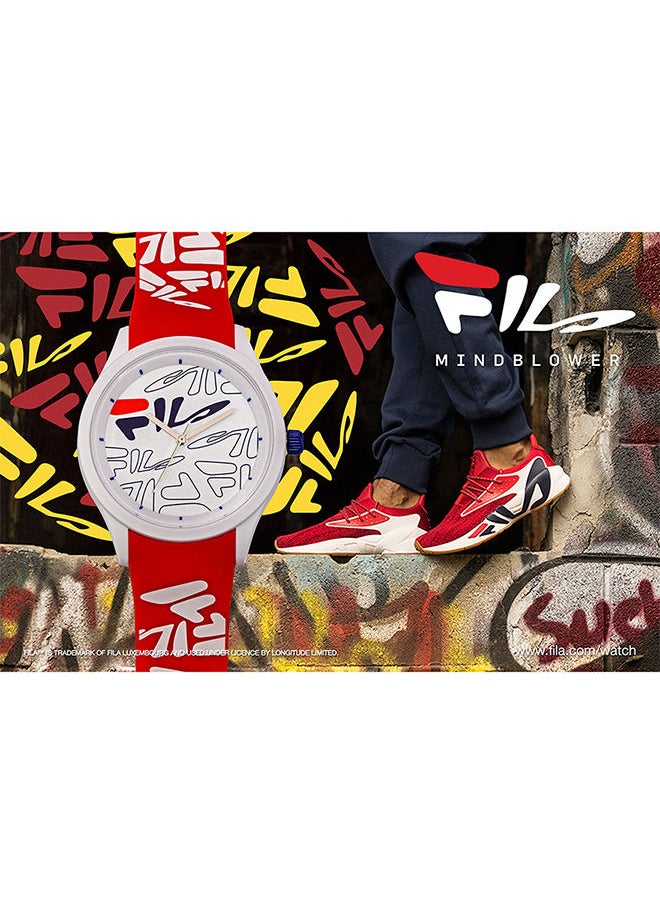 FILA Unisex Analog Round Shape Silicone Wrist Watch 38-129-206 - 40 Mm  - Image 3
