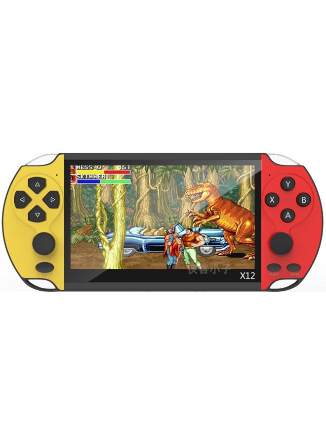 X12 Psp3000 Game Console Handheld Retro Children's Nostalgic Old FC Handheld Portable Arcade Gba-Model:X12 Red - Image 4