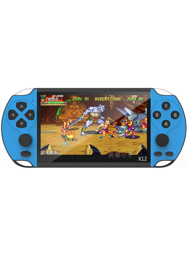 X12 Psp3000 Game Console Handheld Retro Children's Nostalgic Old FC Handheld Portable Arcade Gba-Model:X12 Red - Image 3