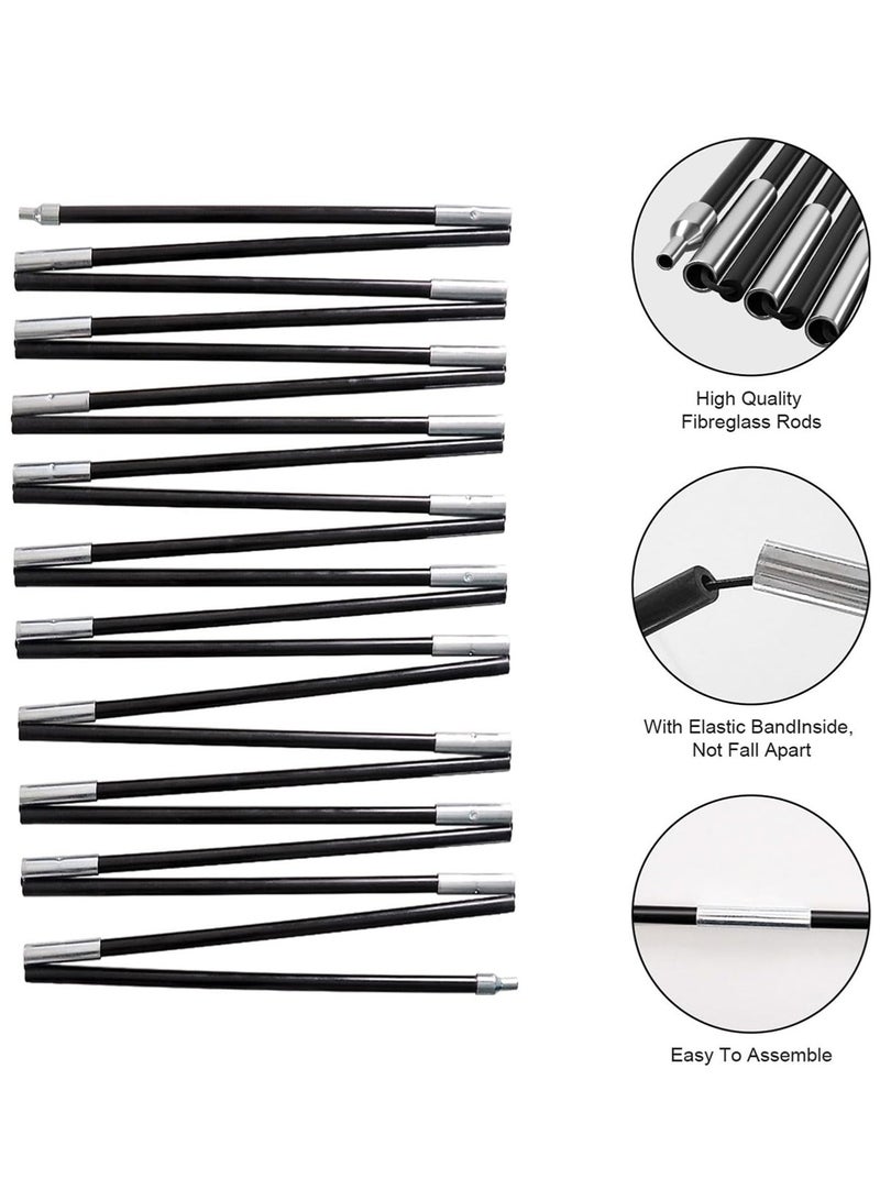 أوربازار مجموعة قوس البالونات للحفلات، مجموعات بالونات حفلات للأطفال، حامل قوس بالونات قابل لإعادة الاستخدام وقابل للتعديل بطول 10 أقدام مع قاعدتين قابلتين للتعبئة بالماء و50 مشبك بالونات وقضيب ألياف قابل للانحناء لحفلات الزفاف والتخرج وأعياد الميلاد - Image 4
