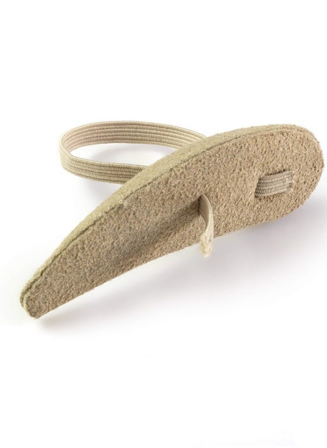 Steins - Hammer Toe Crest Cushion and Buttress Pad Reduces Pressure from Calluses and Hammer Toes, Large Right, Beige, 3 Count - Image 1