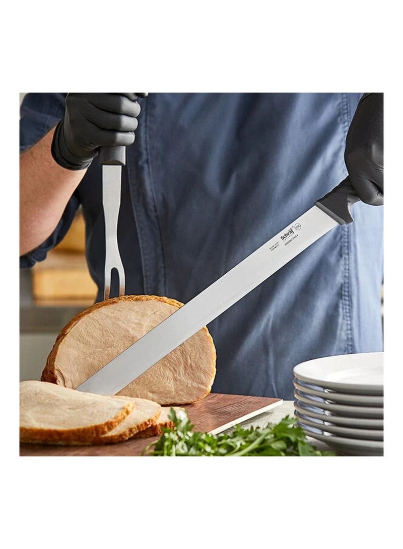 SCHRAF CUTLERY Smooth Edge Slicing Knife 14 Inch - Image 2