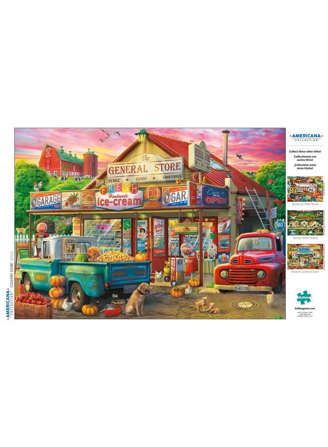 Buffalo Games - Country Store - 500 Piece Jigsaw Puzzle Multicolor, 21.25"L X 15"W - Image 4