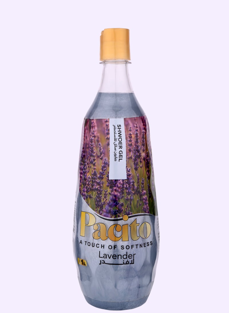 Pacito lavender shower gel