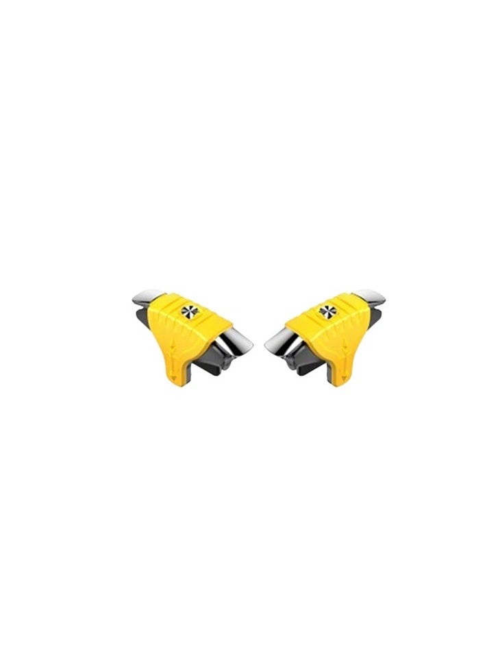 ProOne ProOne PGT01 Trigger Shooter Gaming Controller 2 Pcs Metal Buttons Mobile Games Shooting Trigger Controller for Android/iOS Phone Accessories For PUBG/Survival Rules  - Image 3