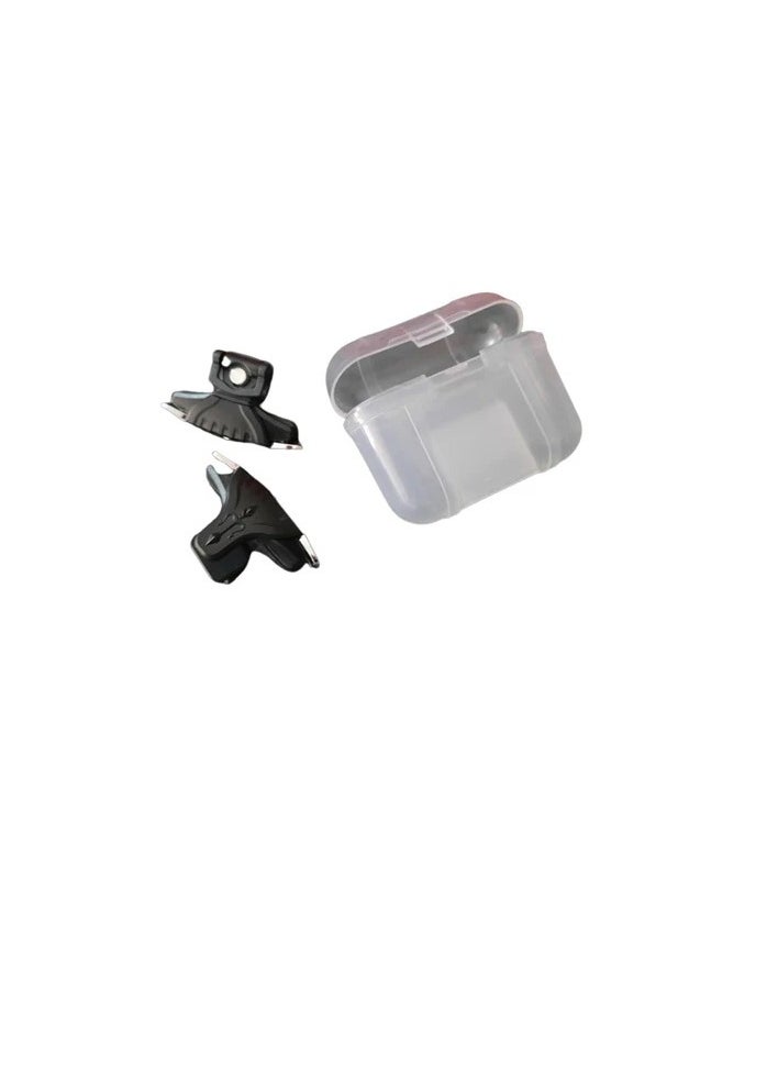ProOne ProOne PGT01 Trigger Shooter Gaming Controller 2 Pcs Metal Buttons Mobile Games Shooting Trigger Controller for Android/iOS Phone Accessories For PUBG/Survival Rules  - Image 4