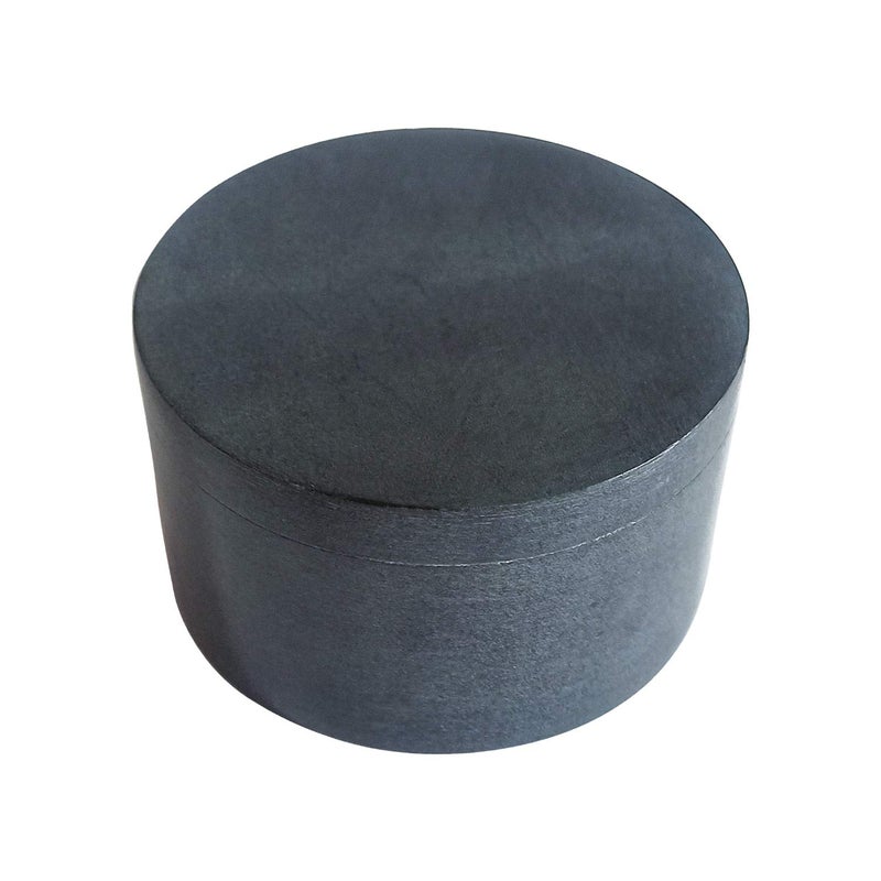 Kaizen Casa Unique Salt and Pepper Box Elegant Natural Stone Salt Box with Lid for Salt, Spice and Herbs Storage (3.5" x 2") - Image 1