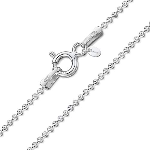 Amberta 1.1 mm Ball Chain in Sterling Silver - Image 1