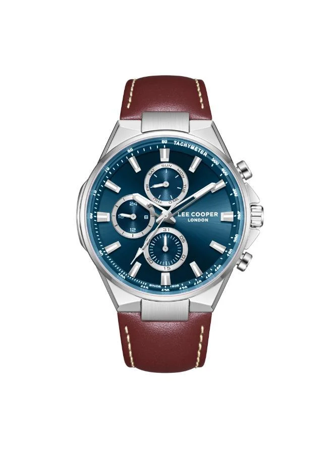 Men's Leather MULTIFUNCTION Watch LC08223.392 - 43 mm