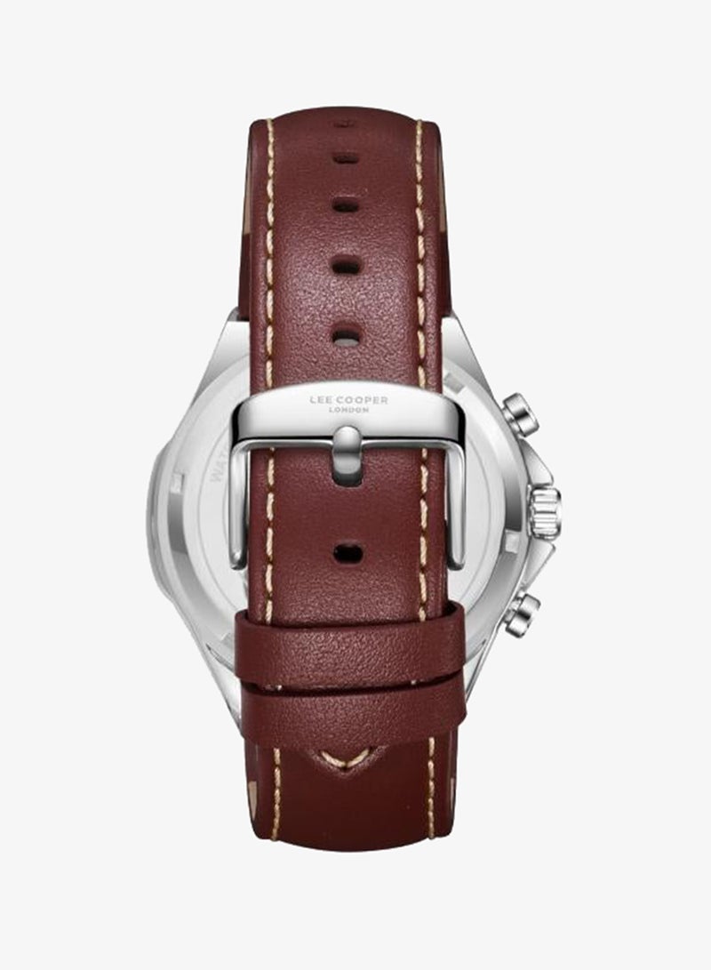 Lee Cooper Men's Leather MULTIFUNCTION Watch LC08223.392 - 43 mm - Image 4