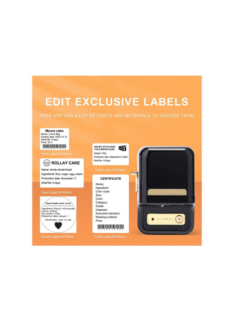 NIIMBOT - Office Printers Mutlifunctional Thermal Label printer Sticker Barcode Label Printer - Image 1