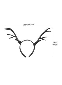 Beaver Christmas Reindeer Headband Hair Accessories Headgear Antlers Christmas Bulk Small Clean Aldult Face The Photo Women'S Plastic Cosplay Girl Clothing Trumpet Halloween Headband  - Image 2