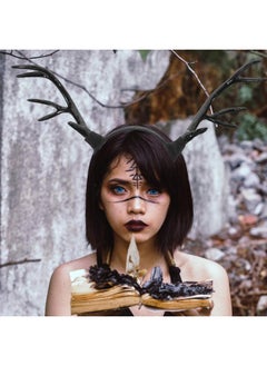 Beaver Christmas Reindeer Headband Hair Accessories Headgear Antlers Christmas Bulk Small Clean Aldult Face The Photo Women'S Plastic Cosplay Girl Clothing Trumpet Halloween Headband  - Image 3