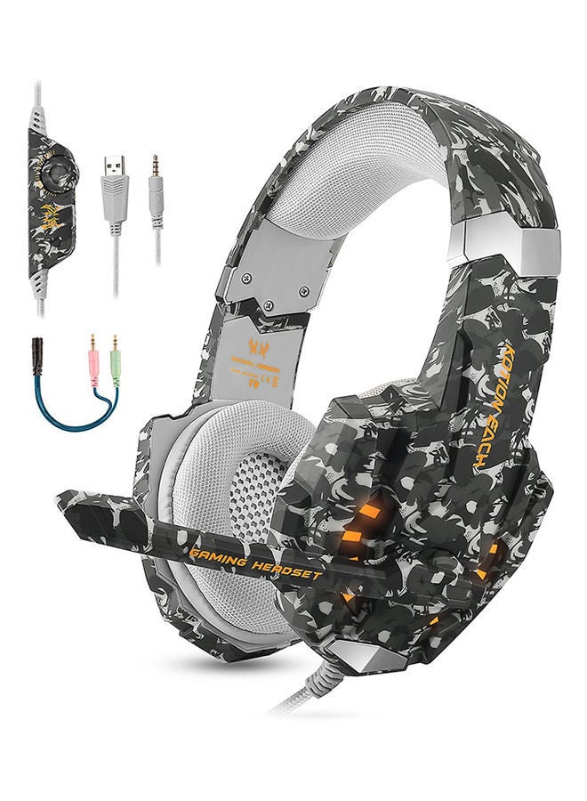 NIBEMINENT Wired Over-Ear Gaming Headphones With Mic For PS4/PS5/XOne/XSeries/NSwitch/PC - Image 2