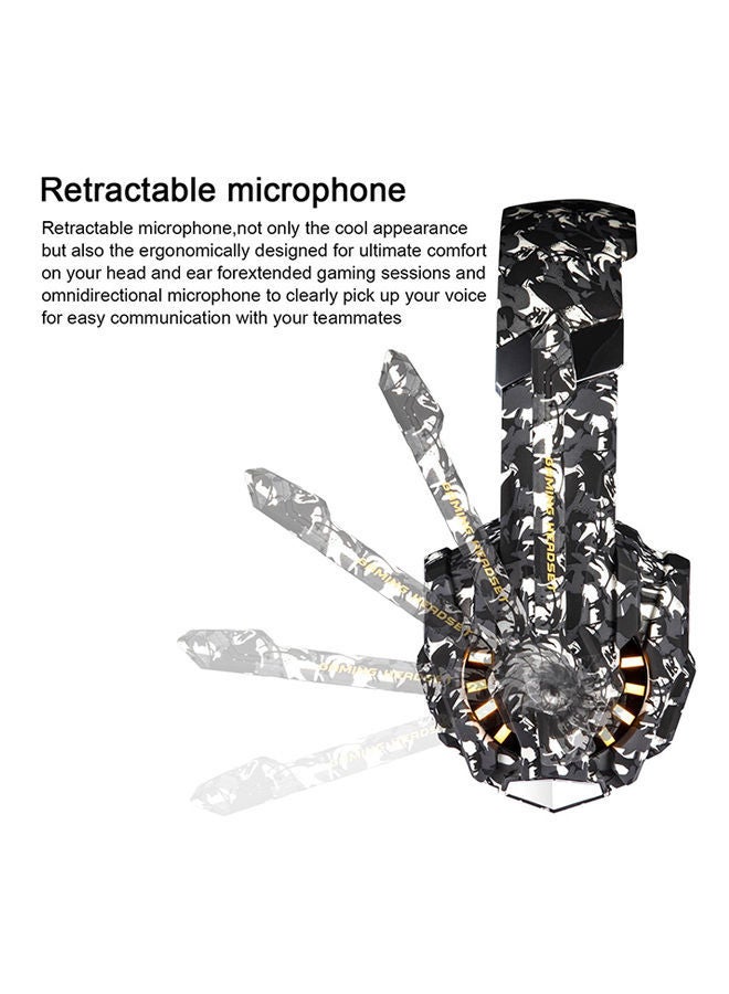 NIBEMINENT Wired Over-Ear Gaming Headphones With Mic For PS4/PS5/XOne/XSeries/NSwitch/PC - Image 4