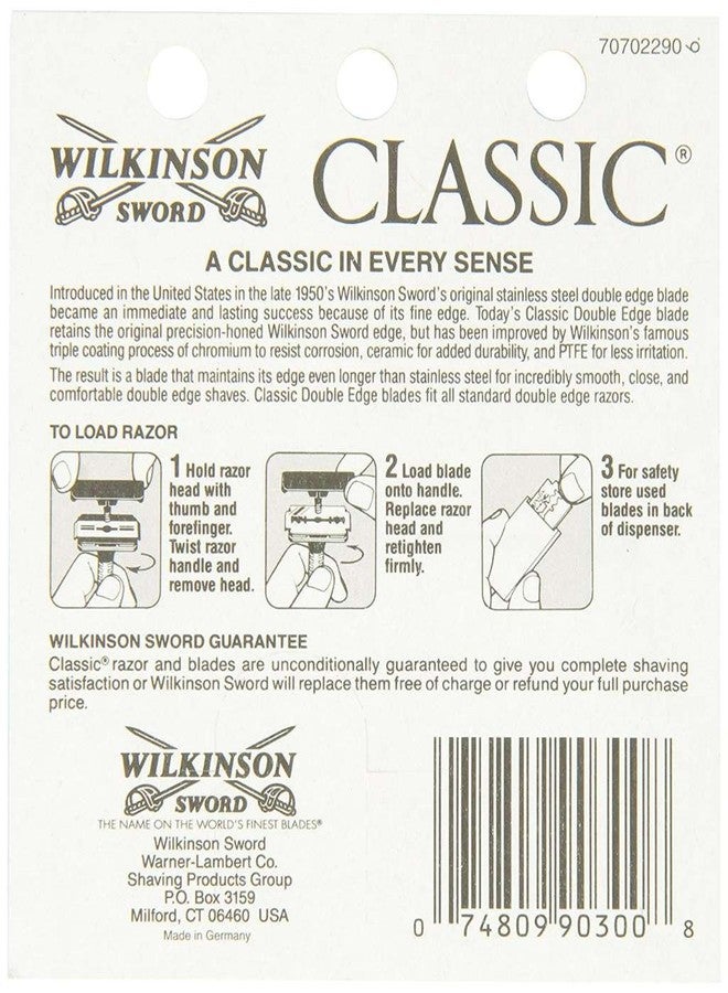 Wilkinson Sword Classic Double Edge Blades, 5 ea (Pack of 10 - Image 2