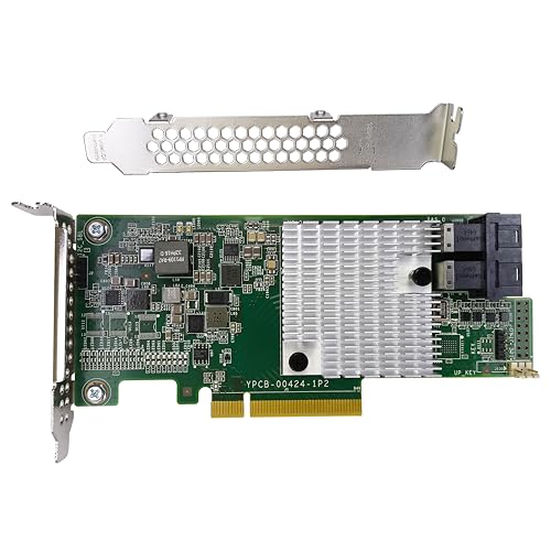 KCMconmey LSI 9300-8i Controller HBA Card, LSI 3008 SATA SAS Host Bus Adapter. 2 * SFF-8643 Internal 12Gbps, PCI-e 3.0 x8. IT Mode Firmware. Non RAID. - Image 5