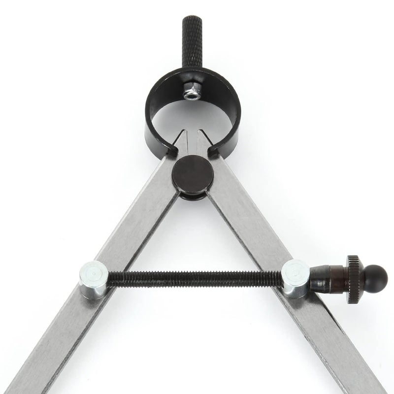 DAJAVE 3 Piece Spring Caliper/Divider Set, 8 inches Inside Spring Outside Divider Caliper Set, Calipers Measuring Tool for Wood Turning Lathe Projects - Image 3
