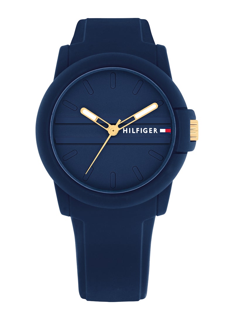 TOMMY HILFIGER Women's Analog Round Shape Silicone Wrist Watch 1782692 - 36 Mm - Image 1