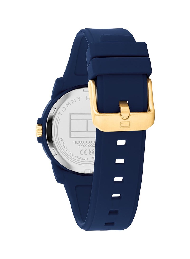 TOMMY HILFIGER Women's Analog Round Shape Silicone Wrist Watch 1782692 - 36 Mm - Image 3