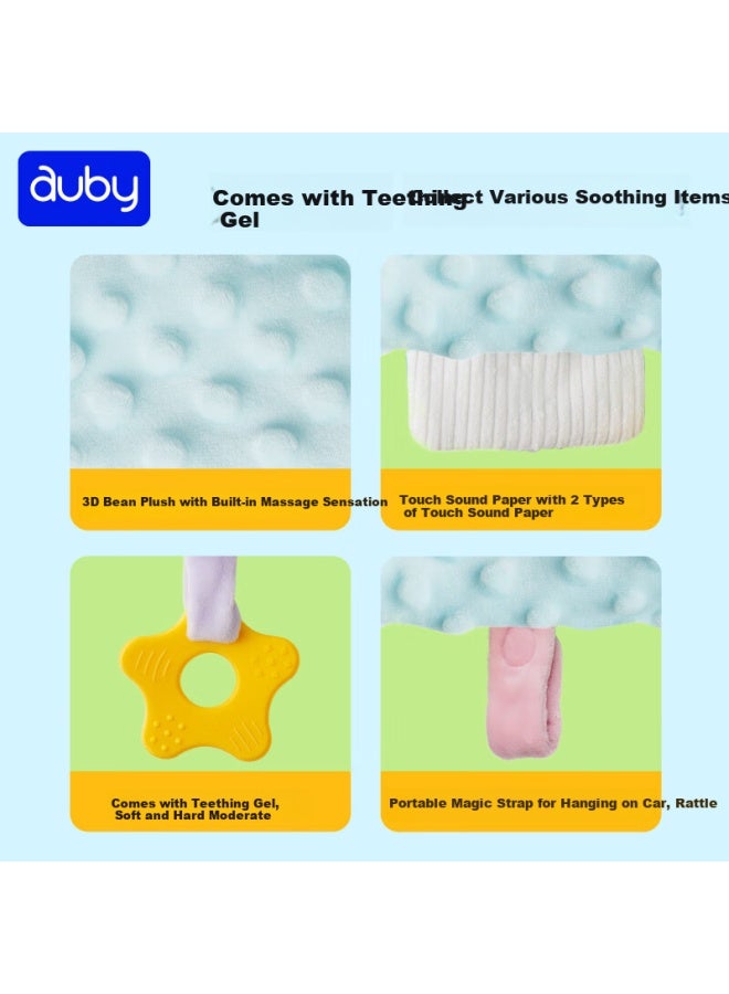 Auby Newborn Baby Gift Box Practical Infant Toy Crib Hanging Rattle Teether Cute Rabbit Soothing Towel Doll Full Moon Gift - Image 4