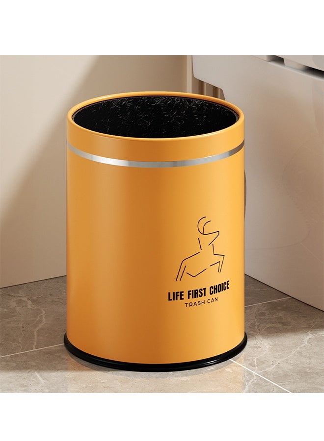 16L علبة القمامة ، علبة القمامة المنزلية ، علبة القمامة البلاستيكية ذات القدرة الكبيرة. مزدوجة سلة الداخلية والخارجية ، علب القمامة لغرفة المعيشة ، المطبخ ، الحمام وغرفة النوم سلة الرماد - Image 1