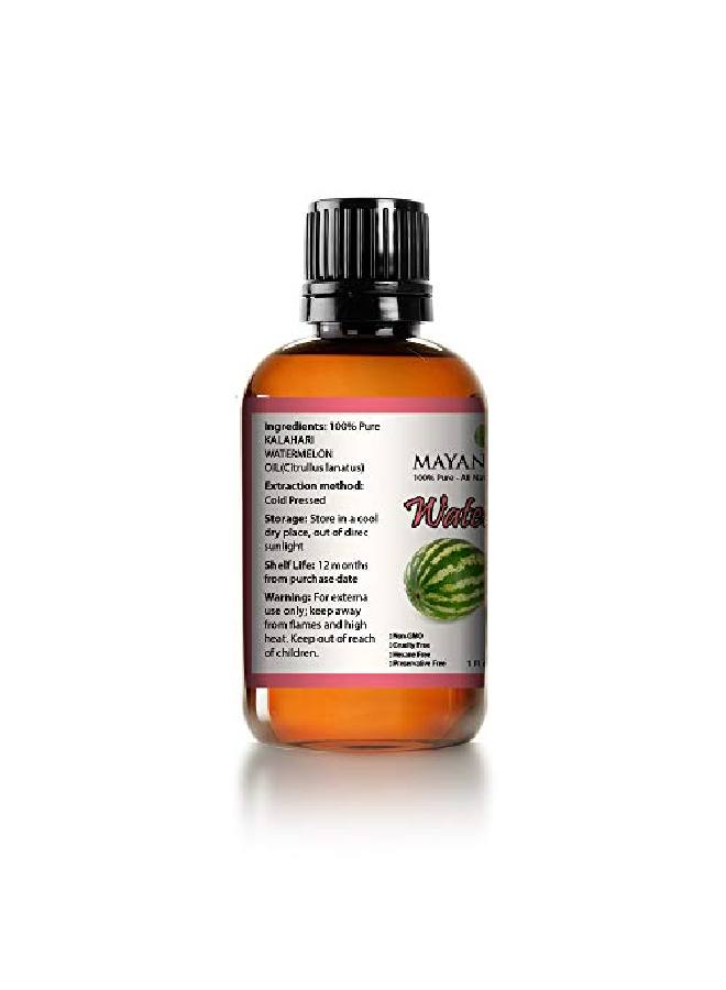 Mayan's Secret 100% Kalahari Watermelon Seed Oil Cold Pressed / Virgin / Undiluted Carrier Oil For Face Hair And Body - Image 3