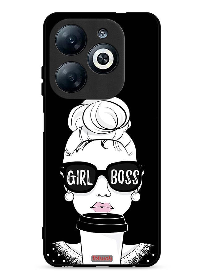 Tolwak Infinix Smart 8 4G Protective Case Cover Girl Boss - Image 1