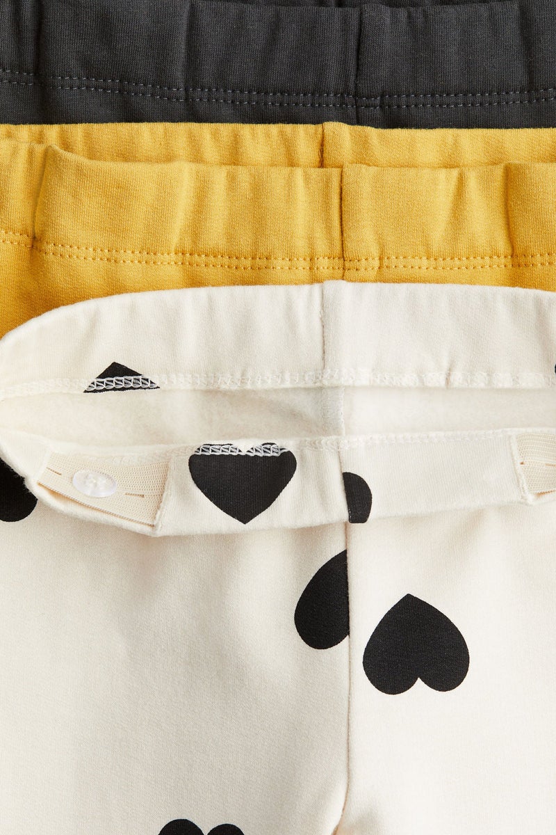H&M 3-Pack Heavy Jersey Leggings - Image 2