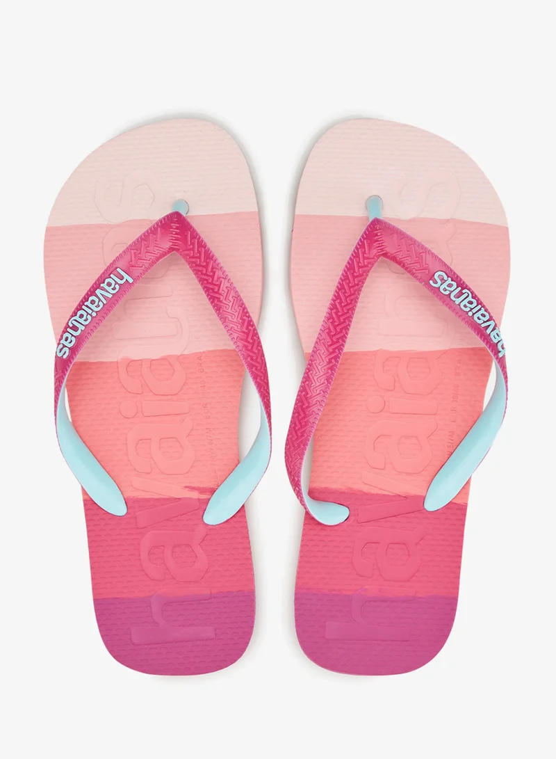 Top Logomania Flip Flops