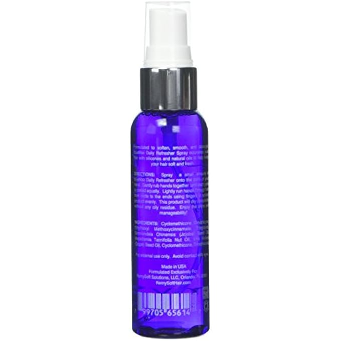 RemySoft BLUEMAX DAILY REFRESHER - SAFE FOR HAIR EXTENSIONS, WEAVES AND WIGS - SALON FORMULA LEAVE-IN CONDITIONER - SCENTED - Image 2